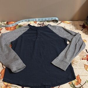 2/$4 Navy and Gray Kids Raglan Shirt